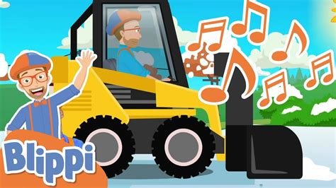 skid steer song|skid steer song blippi.